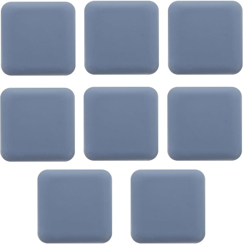 8Pcs 3Cm Non Slip Furniture Protectors Wear Resistant Rubber Feet For Hardwood Floors - Image 1